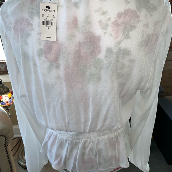 Crossover blouse - Picture 3 of 4